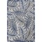 Homeroots 4 x 6 ft. Ivory & Navy Leaves Indoor & Outdoor Area Rug 384880 - alternate 1